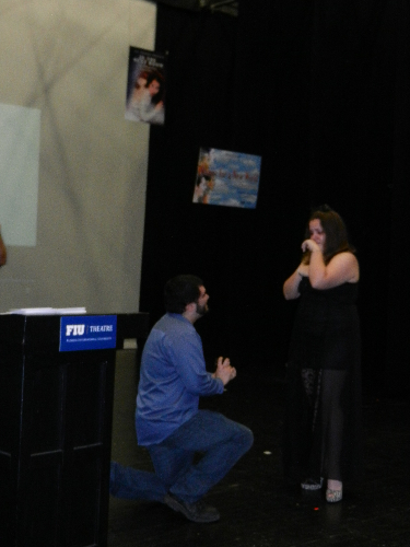 Theatre Annual Awards Ceremony 2013 - Surprise Proposal & Engagement