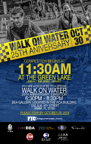 walkon water invitation